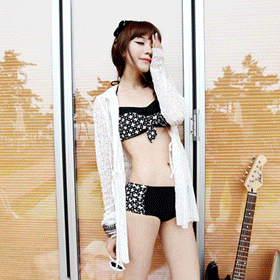 09859. 레이스 후드 가디건 CD-K