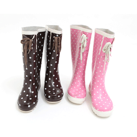 [잇아이템]09798. 도트 레인 장화 