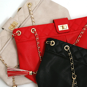 [잇아이템] 00334.투포켓 체인백 /오피스,페미닌룩에 매치하기 좋은 잇백!! 