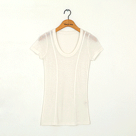 00439.슬림라인 티/슬림한 라인이 매력적인 반팔 티셔츠/퀄리티 굿 가볍고 부드러운 코튼 소재/실용만점 기본 아이템!