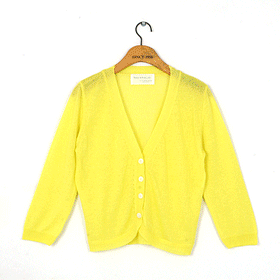 00491.Color V-neck cardigan/7부소매,봄, 여름에 가볍게 걸치기 좋은 기본아이템