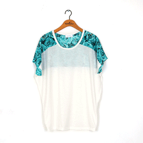 00569. Rose shoulder T