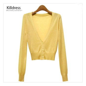 P110404000932.[8가지컬러~!!]달콤한 컬러감 가볍고 부드러운 파스텔 미니 가디건_L1126 