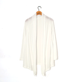 00600.비치 스카프 가디건-D