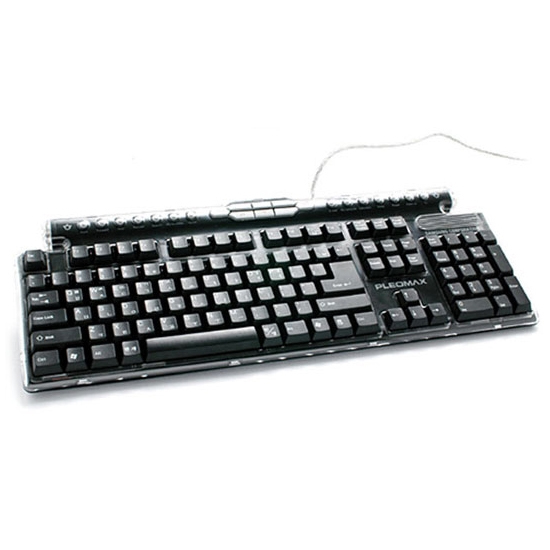 [삼성물산] PLEOMAX PKB-7000X 블랙 키보드(USB)