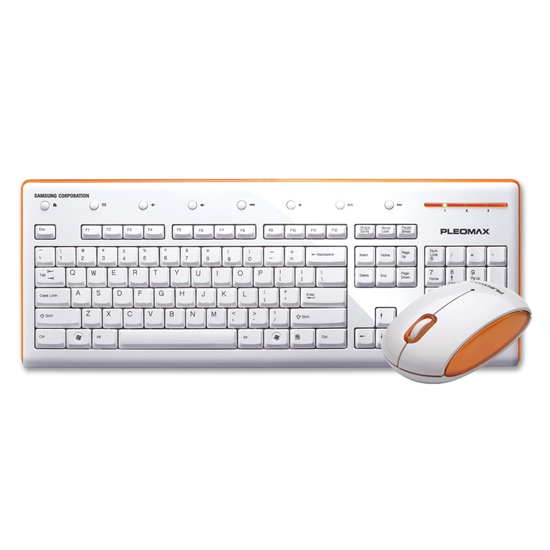 [삼성물산] PLEOMAX COC-300 화이트 무선패키지(USB/키보드+마우스)