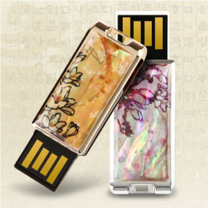 [쥬비트] 자개스윙 골드 32GB USB메모리