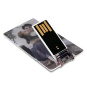 (제작)[엔써트씨앤씨] S카드형 8GB USB메모리-단면인쇄