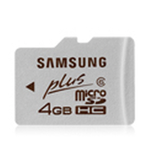 [삼성전자] Micro-SD Plus(Class6) 4GB Flash메모리카드