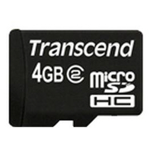 [Transcend] Micro-SD(Class2) 4GB Flash메모리카드