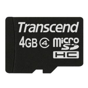[Transcend] Micro-SD(Class4) 4GB Flash메모리카드