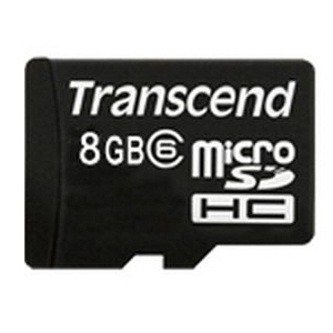 [Transcend] Micro-SD(Class6) 8GB Flash메모리카드