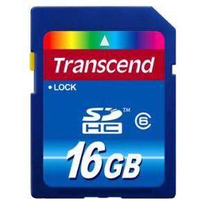 [Transcend] SDHC(Class6) 16GB Flash메모리카드