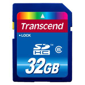 [Transcend] SDHC(Class6) 32GB Flash메모리카드