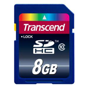 [Transcend] SDHC(Class10) 8GB Flash메모리카드