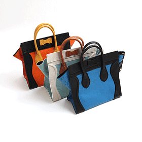 00584.모던칼라 사각토트백