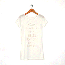 [추천]00572.큐빅 롱라운드티 