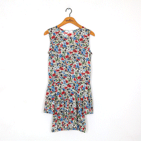 [특가]00557. 투폴드  플라워원피스