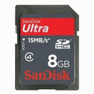 [Sandisk] Ultra SDHC(Class4) 8GB Flash메모리카드
