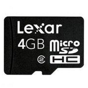 [LEXAR] Micro-SD(Class2) 4GB Flash메모리카드