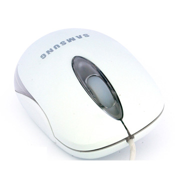 [삼성물산] PLEOMAX SM-3800 미니 레인보우 옵티컬 화이트 마우스(800dpi/콤보)