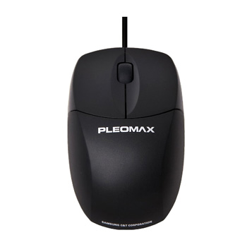 [삼성물산] PLEOMAX MO-110 블랙 마우스(1000dpi/USB)