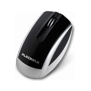 [삼성물산] PLEOMAX MOC-350BK 블랙 무선마우스(1200dpi/USB)