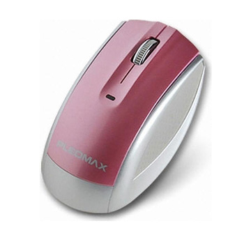 [삼성물산] PLEOMAX MOC-350PK 핑크 무선마우스(1200dpi/USB)