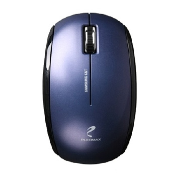 [삼성물산] PLEOMAX MOC-130 블루 무선마우스(1600dpi/USB) 