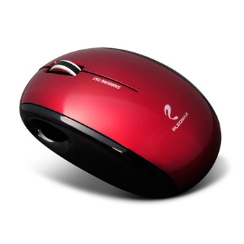 [삼성물산] PLEOMAX MOC-130 레드 무선마우스(1600dpi/USB)