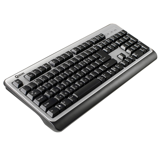 [지피전자] QSENN GP-K5000 블랙(PS/2)