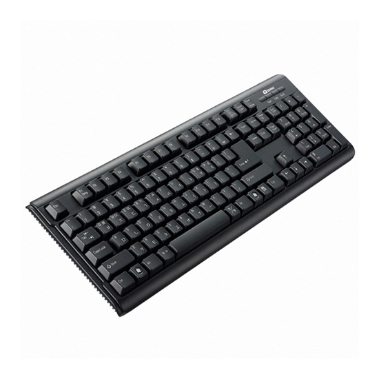 [지피전자] QSENN SWT-1300 USB 키보드 블랙(USB)