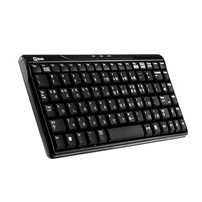 [지피전자] QSENN GP-K7000 블랙 키보드(USB)