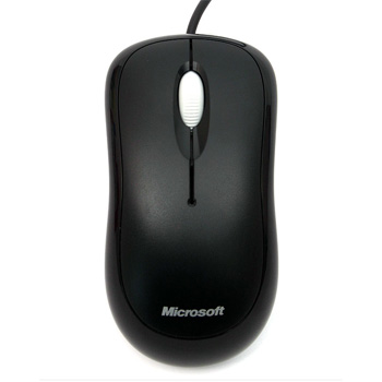 [마이크로소프트] 베이직 옵티컬 블랙 Ver.2 마우스(800dpi/USB)
