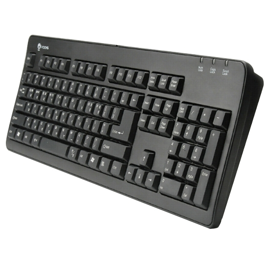 [아이락스] KR-6220 블랙 키보드(PS/2)