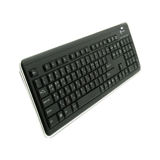 [아이락스] KR-6170 X-Slim 블랙 키보드(USB)