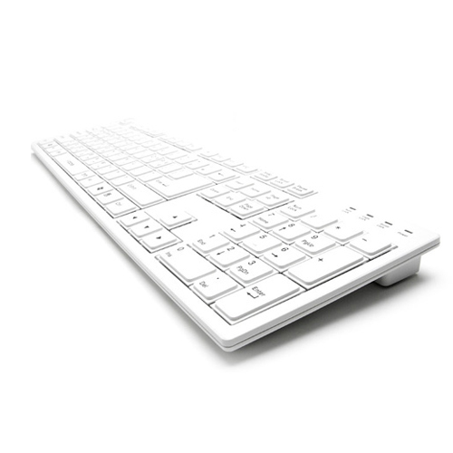 [아이락스] KR-6431 화이트 키보드(USB)