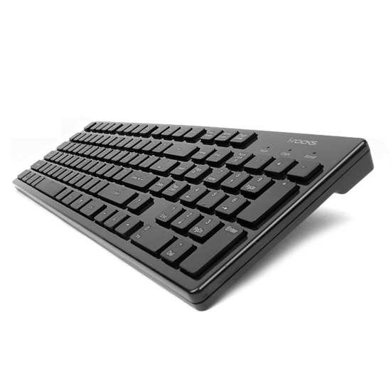 [아이락스] KR-6401 블랙 키보드(USB)