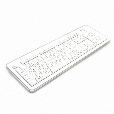 [아이락스] RF-6571 X-Slim 화이트 무선키보드(USB)