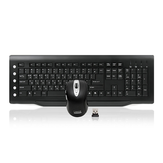 [아이락스] RF-6560 나노 블랙 무선패키지(USB/키보드+마우스)
