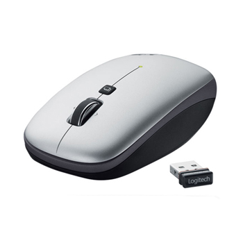 [로지텍] V550 Nano 무선 노트북 레이저 마우스 그레이(USB)
