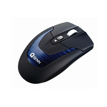 [지피전자] QSENN GP-M5100U 블루 마우스(800dpi/USB)