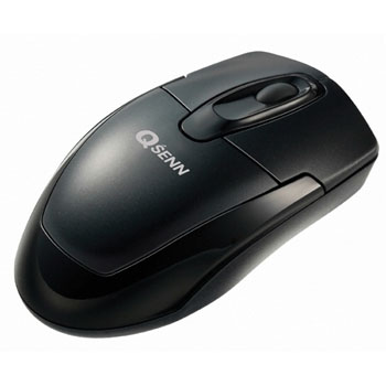 [지피전자] QSENN GP-M3000 블랙 마우스(800dpi/PS2)