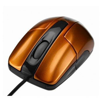 [지피전자] QSENN GP-M9000 Plus 오렌지 마우스(800dpi/USB) 