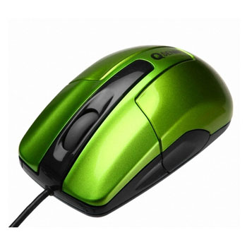 [지피전자] QSENN GP-M9000 Plus 그린 마우스(800dpi/USB)