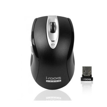 [아이락스] RF-7550L 무선 레이져 마우스 블랙(1600dpi/USB)