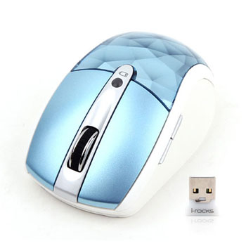 [아이락스] RF-7600L 무선 레이져 마우스 블루(1600dpi/USB) 