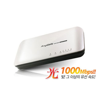 [에이엘테크] 애니게이트 GW-1000G 4포트 인터넷 유선공유기