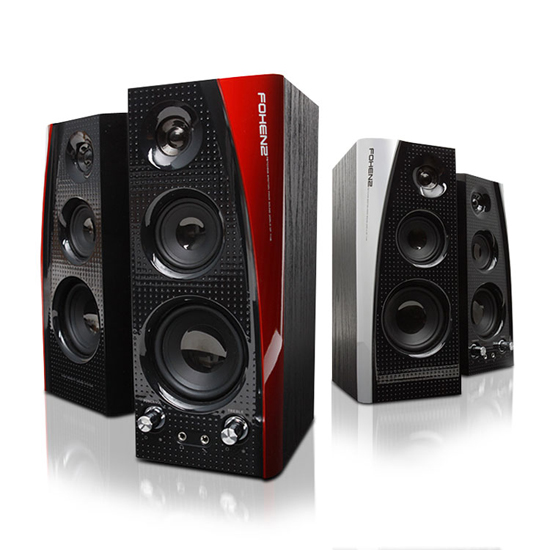 [FOHENZ] FS-470 SHARK 레드 스피커(2채널) 