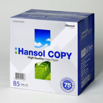한솔제지 복사용지B5(75g*500매*5권)/1BOX